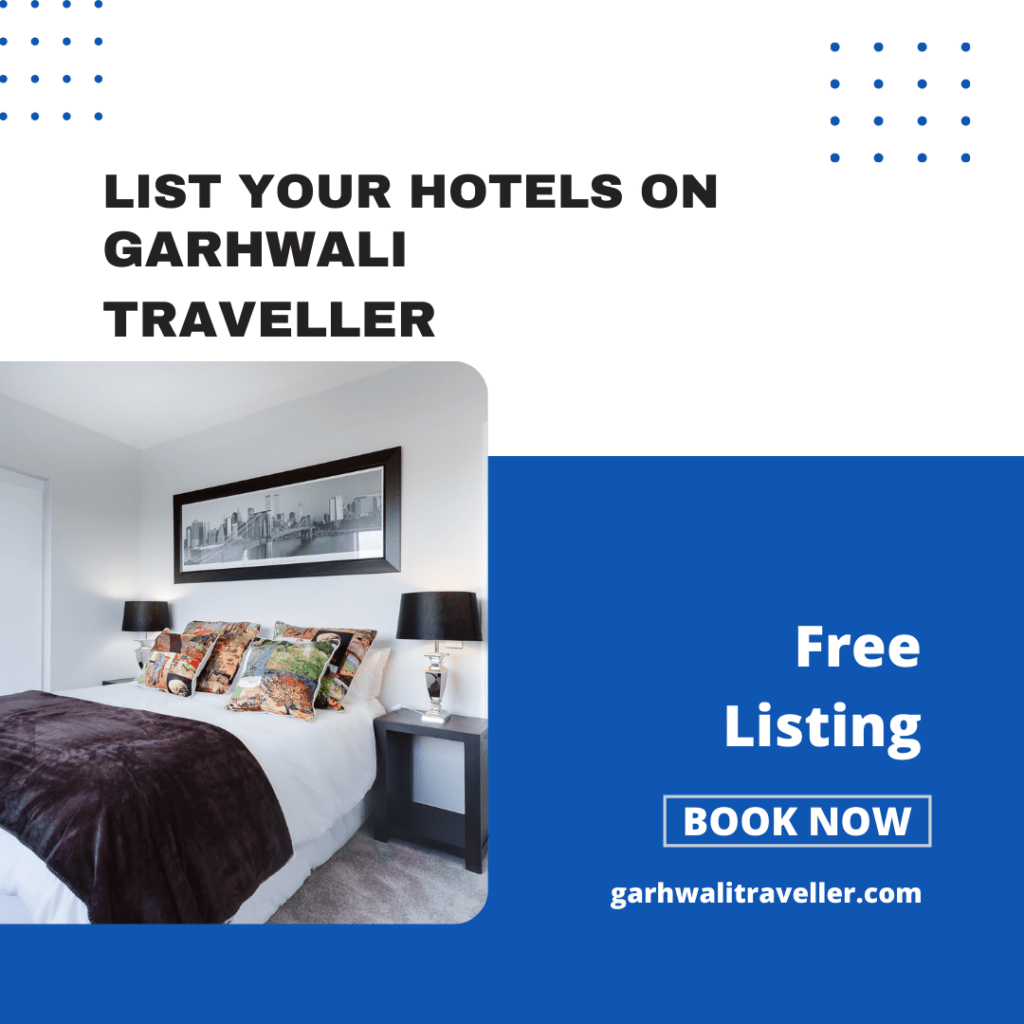 List your hotel on Garhwali Traveller