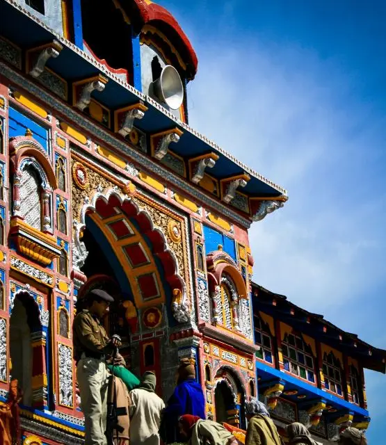 Badrinath temple in Chamoli