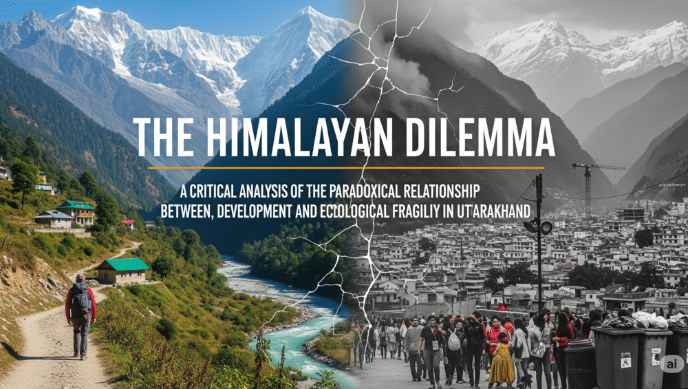 The Himalayan Dilemma: A Critical Analysis of the Paradoxical Relationship Between Tourism, Development, and Ecological Fragility in Uttarakhand