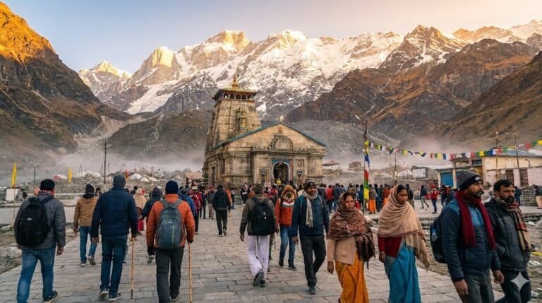 Kedarnath Temple Char Dham Yatra 2026 Pilgrims