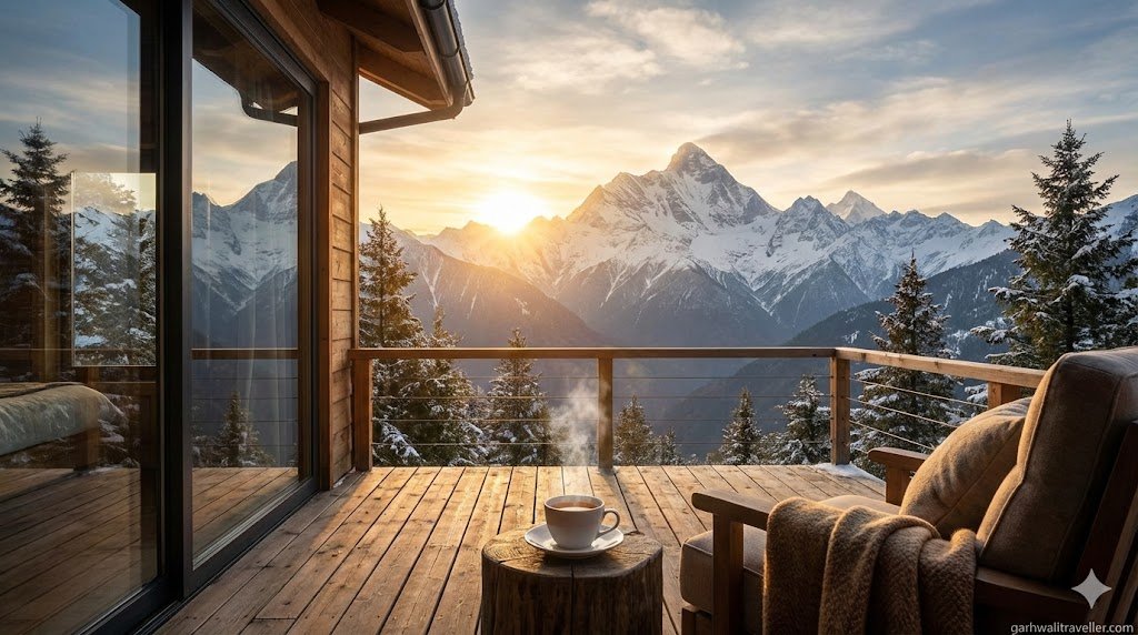 5 Best Luxury Resorts in Auli with Stunning Nanda Devi Views (2026 Guide)