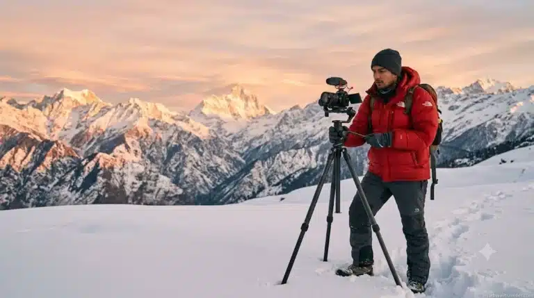 Sub-Zero Himalayan Flying: How to Keep Drone & Camera Batteries Alive in Garhwal