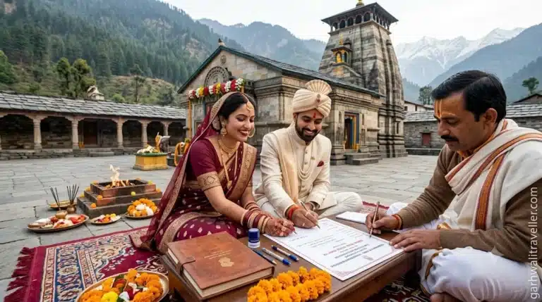 How to Legally Register Your Triyuginarayan Temple Marriage in Uttarakhand (2026 Portal & SDM Guide)